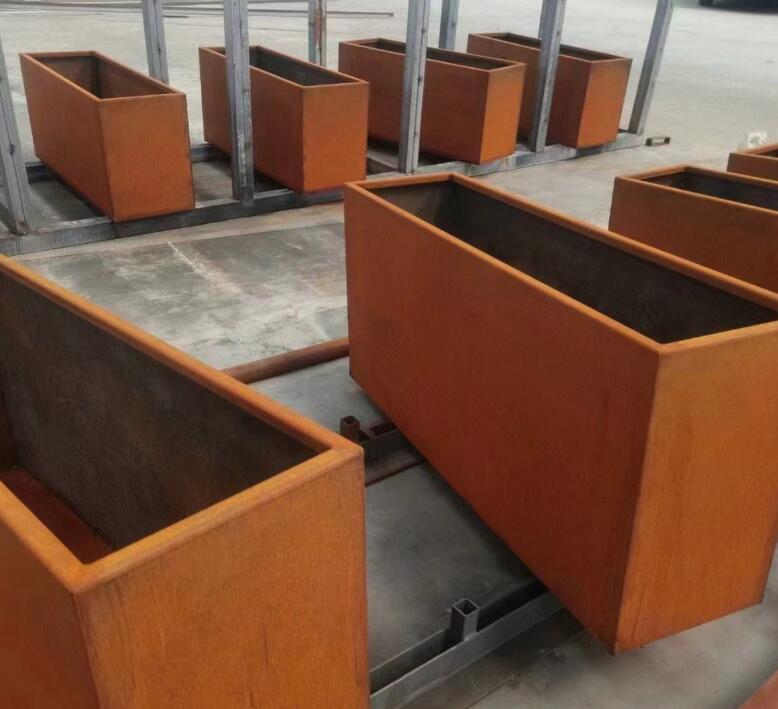 那曲耐候钢花箱